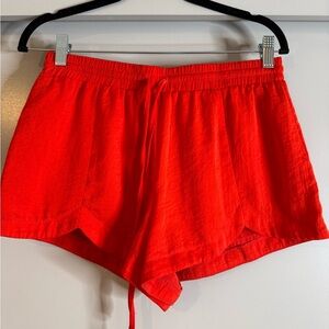 Forever 21 Red Orange Shorts
